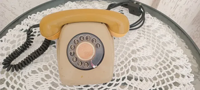 Telefone Fixo Vintage - Modelo Clássico