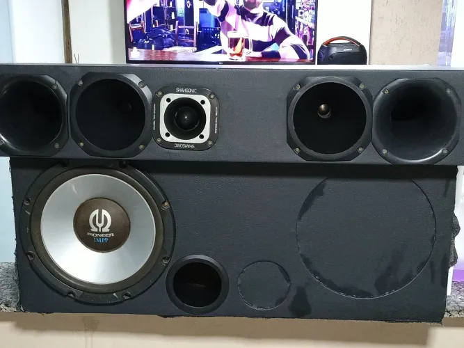 Caixa de Som com Subwoofer Pioneer12