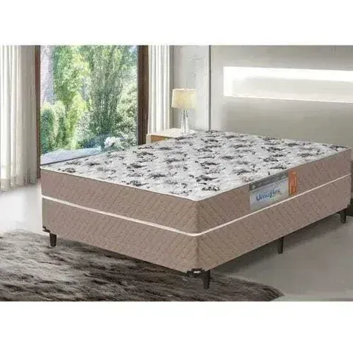 Cama Box Casal Union com Molas Ensacadas - Pronta Entrega