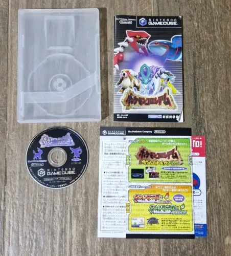 POKEMON COLOSSEU NINTENDO GAME CUBE ORIGINAL JAPONES