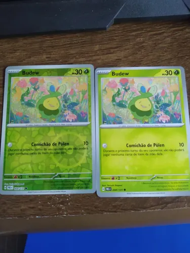 budew pokémon evoluções prismaticas 2 unidades Carta Pokémon Budew - 004/131 pokemon tcg