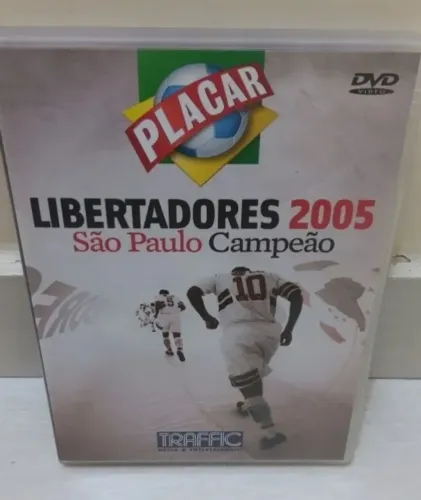 DVD Libertadores 2005 São Paulo Campeão