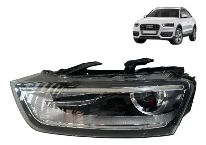 Farol Audi Q3 2012 2013 A 2015 Esquerdo Original Sem Modulos