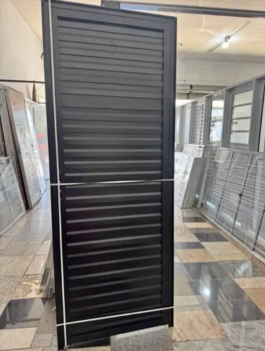 PORTA ALUMÍNIO PRETA 60, 70 OU 80CM - SUPER OFERTA