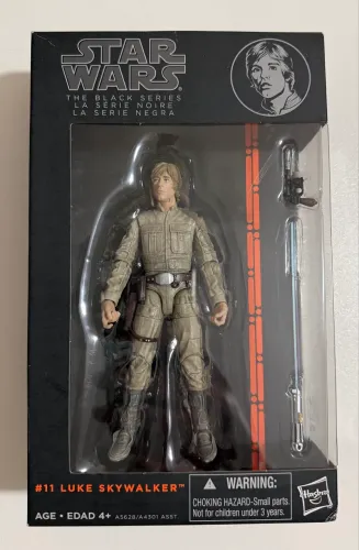 Action Figure Luke Skywalker Star Wars Black Series Lacrado