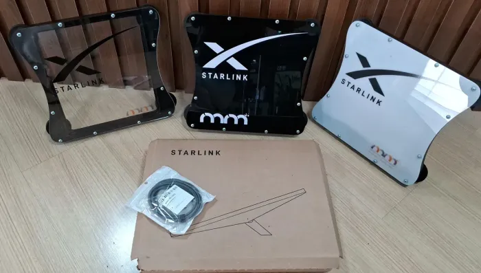 Kit completo com Capa Starlink Mini e cabo 