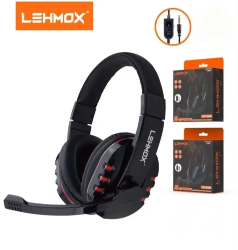Headset Gamer LEHMOX LEF-1020 - Áudio Imersivo e Conforto