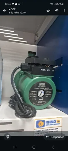BOMBA PRESSURIZADORA 270W MON 220V TPA 25-12-200 THEBE