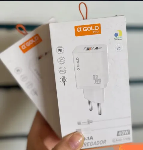 Carregador 40W Turbo O'Gold Pro