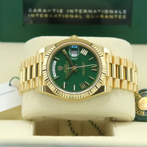 Relógio Rolex daydate dourado automático novo