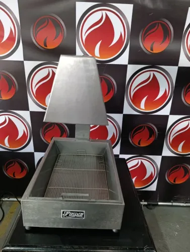 Conservador de Batatas Fritas Elétrico 1 Cuba 220V marca FIRE Utilizado para