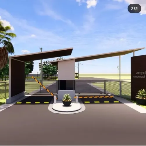 COSTRUA SUA BELA CASA E GRANDE ÁREA DE LAZER. 1.200 m2