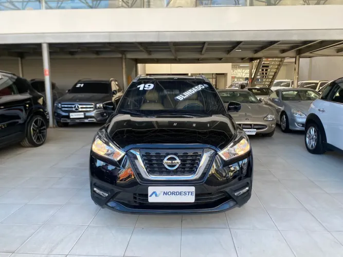 Nissan Kicks 1.6 16V Flexstart SL 4P Xtronic 2019 Blindado Nível IIIA Neo 10 anos