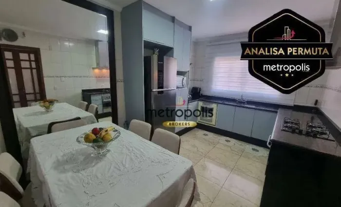 Sobrado à venda, 122 m² por R$ 901.000,00 - Campestre - Santo André/SP