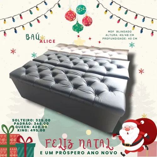 Promoção de baús todo em MDF!