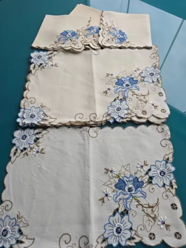 jogo americano com guardanapos