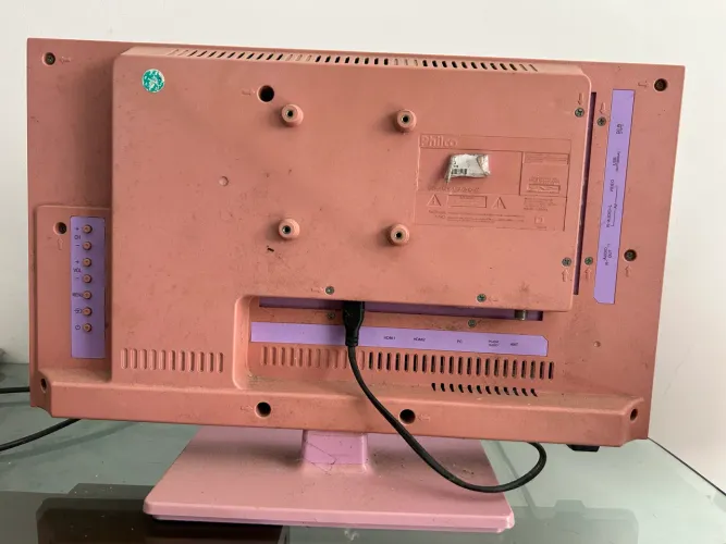 Tv Philco 20 polegadas Rosa HD - para reparo