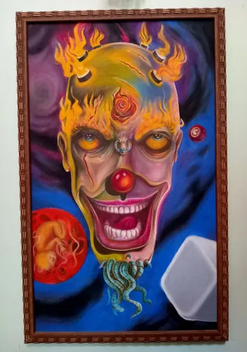 Quadro óleo sobre tela 110x70