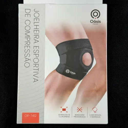 Joelheira Esportiva de Compressão Oásis