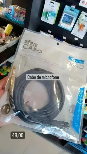 Cabo de Microfone - Série Cabo
