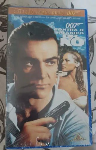 007 Contra o Satânico Dr. No - VHS lacrado