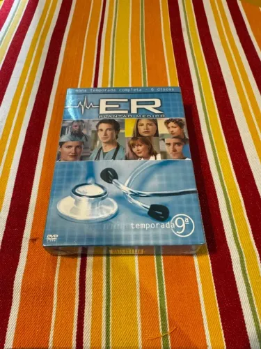 Box DVD's Lacrado - ER Plantão Médico - Nona (9ª) Temporada