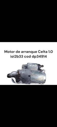 Motor de arranque Celta 1.0 - ioi2b33 cod dp34914
