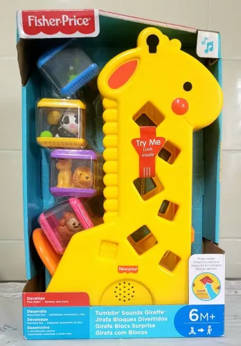 Girafa com Blocos Fisher-Price