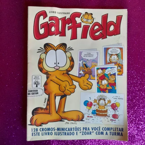 Livro Ilustrado Garfield - Abril Panini