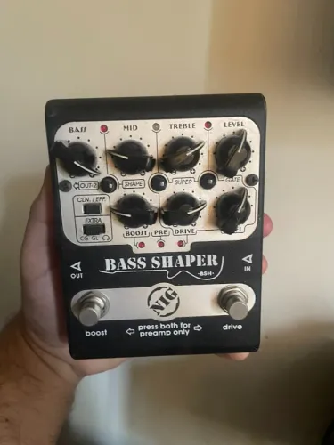 Pre amp de Baixo - Bass shaper