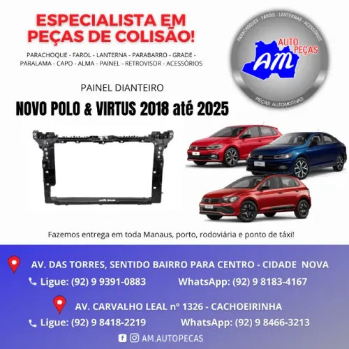 painel frontal polo virtus
