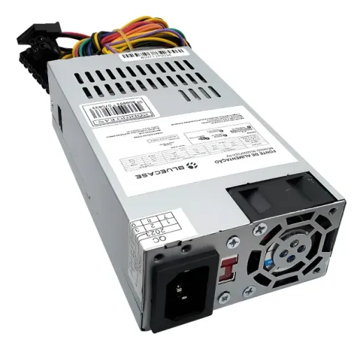 Fonte Flex-1U 200W 24Pinos Bivolt Chaveada com Cabo de Força BLU200-FXCM1U Bluecase