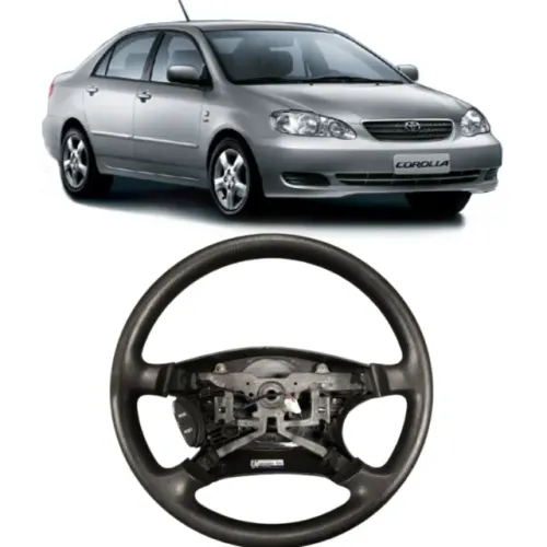 Volante Com Controle Corolla 2003 2004 2005 2006 2007 2008