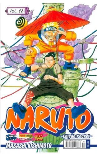 Mangá Naruto - Edição Pocket - Volume 12