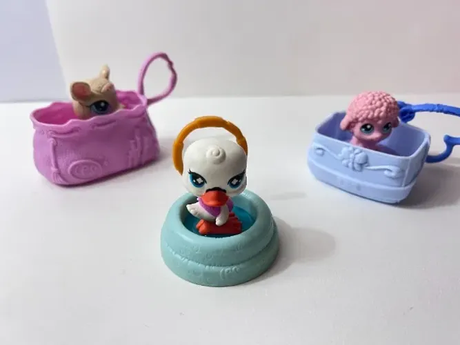 Lotinho de Littles Pet shop do Mac Donald