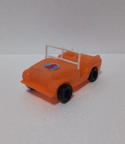 Jeep de Brinquedo antigo plástico bolha