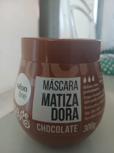Máscara matizadora chocolate - Salon line
