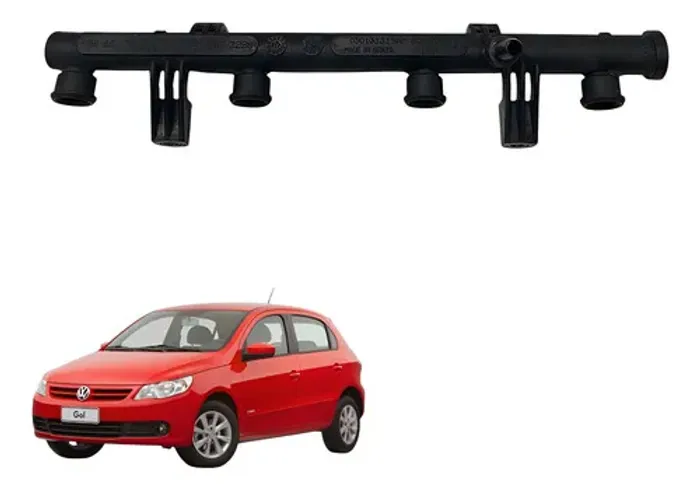 Flauta Bicos Injetores Vw Gol G4 G5 2005 2008 2012 Usado