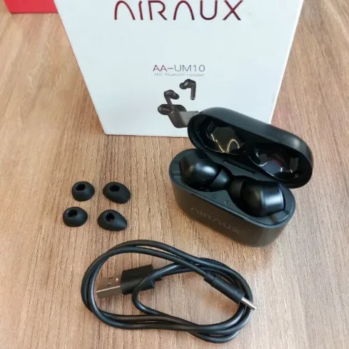 FUNCIONA SÓ 1 LADO - Fone Bluetooth Blitzwolf Airaux Aa-um10