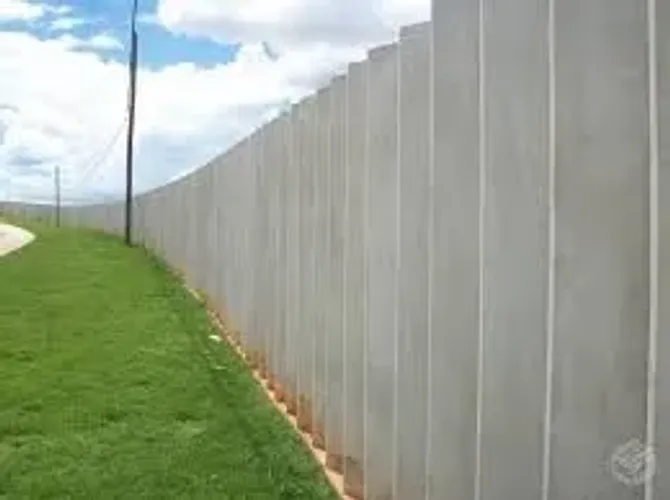 Formas para muro em v industrial 