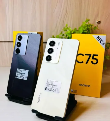 Celular Realme (4G) C75 256GB/8RAM Com NFC Dual Sim + Entrega Grátis 