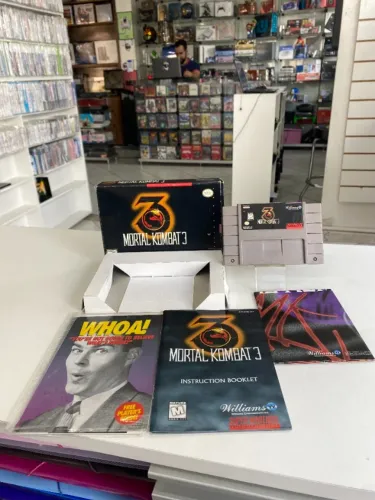 JOGO MORTAL KOMBAT 3 NA CAIXA SEMINOVO - SNES