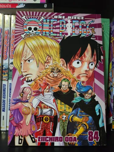 Mangá one piece, vol 84, 88 e 100