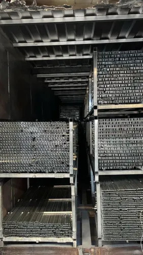 Forno tempera para extrusão de alumínio 