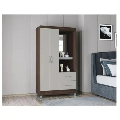 Guarda Roupa 2 Portas 2 Gavetas Novo entregamos