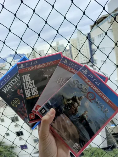 Jogos PS4: The Last of Us, God of War e Mais