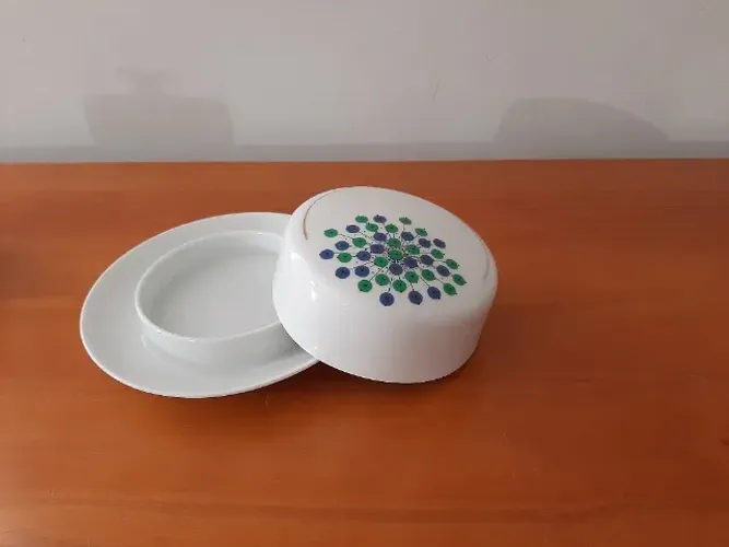 Manteigueira Porcelana Renner