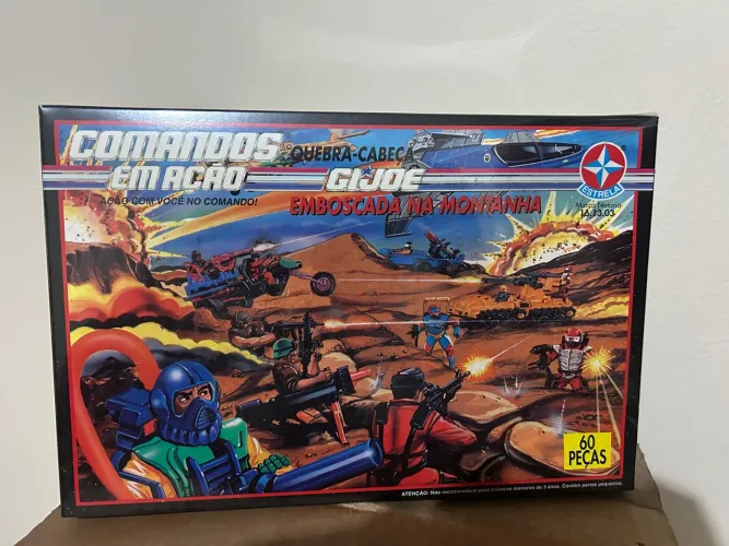 Quebra-cabeça Comandos em Ação Lacrado Antigo 