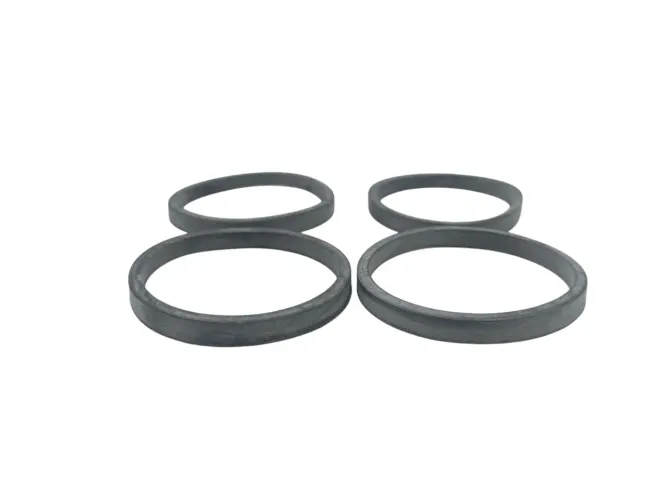 Kit 4 Junta Coletor Admissão Peugeot 206 1.6 16v 2003 2004