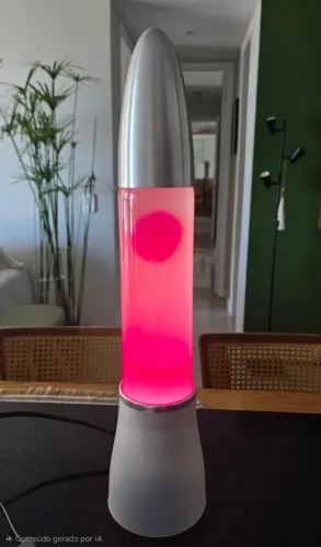 Luminária Lavalamp Imaginarium
